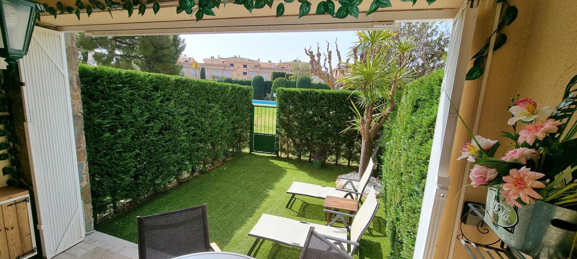 Апартаменты Vidabrava Sagaro Garden, Jardin Privado, Piscina, 150 M Playa С'Агаро Экстерьер фото